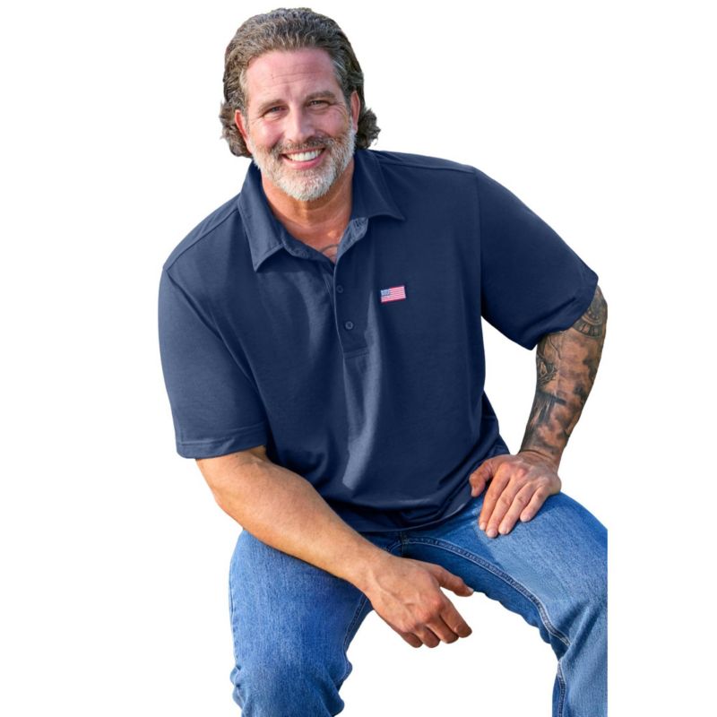 Men's Men s Americana Polo Shirt