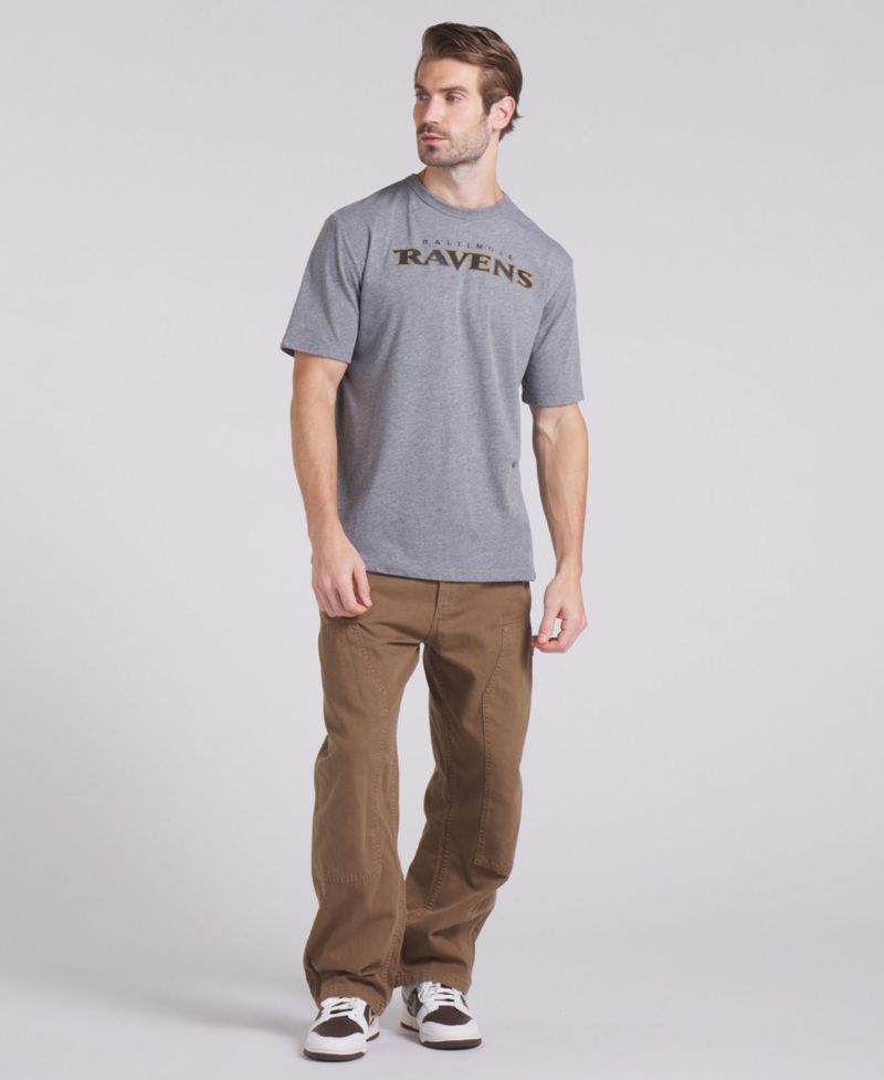 Men's Baltimore Ravens Pass Rush Tri-Blend T-Shirt