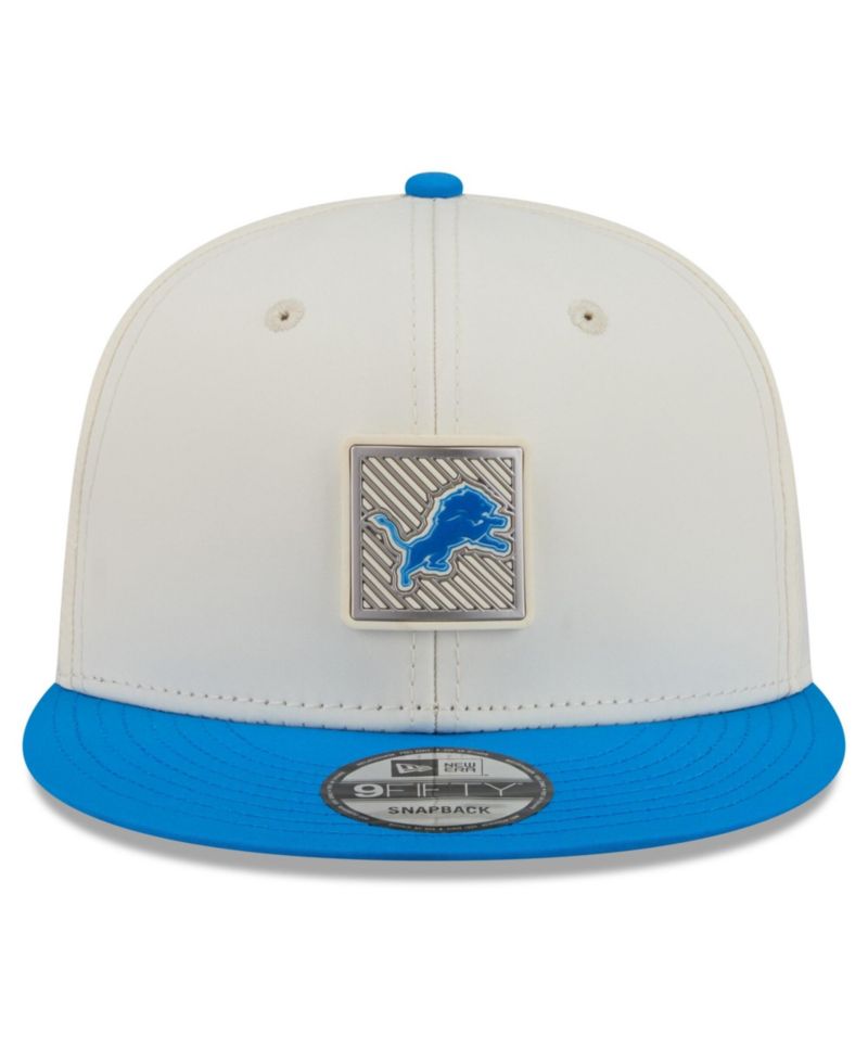 Men's Cream/Blue Detroit Lions 2026 NFL Training Camp 9FIFTY Snapback Hat