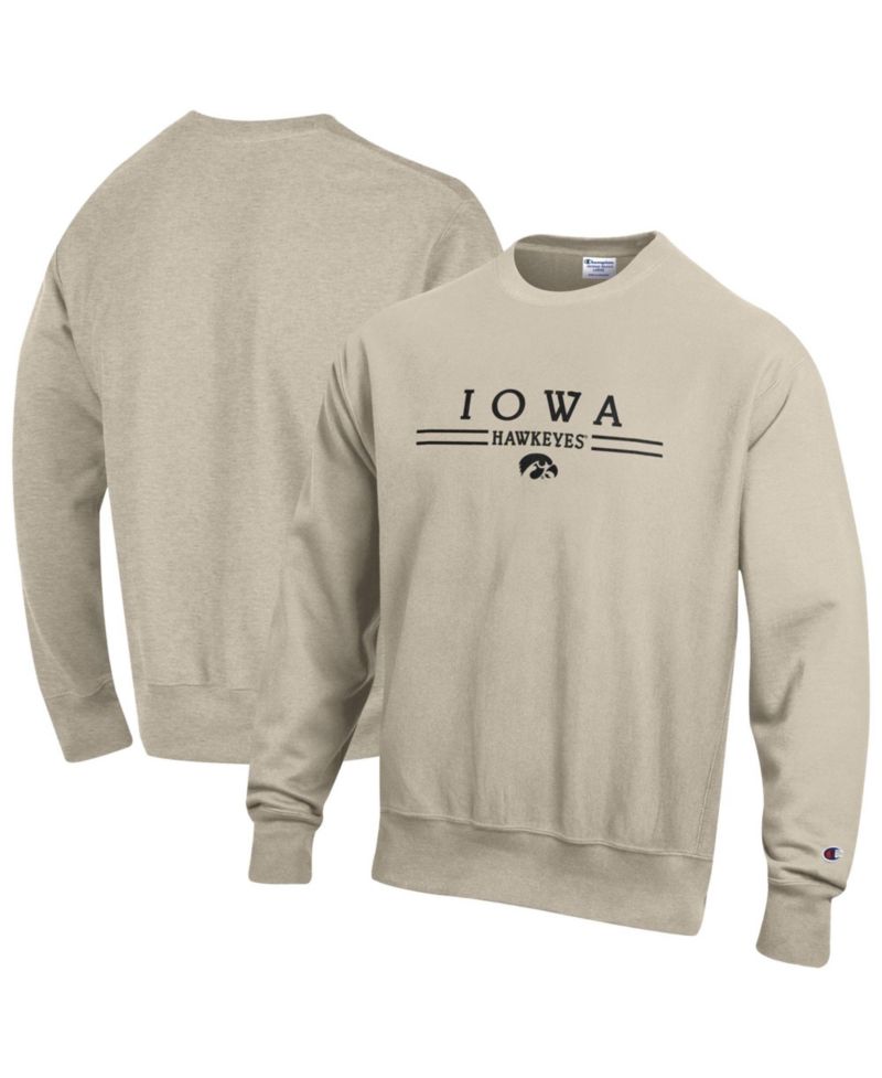 Men's Iowa Hawkeyes Heavyweight Reverse Weave Crewneck Sweatshirt