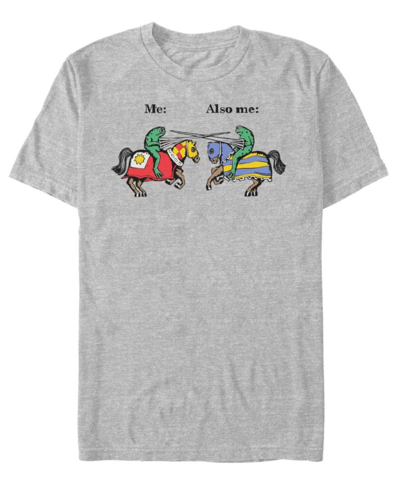 Men's Threadless Tier 2 Jousting Frog T-Shirt