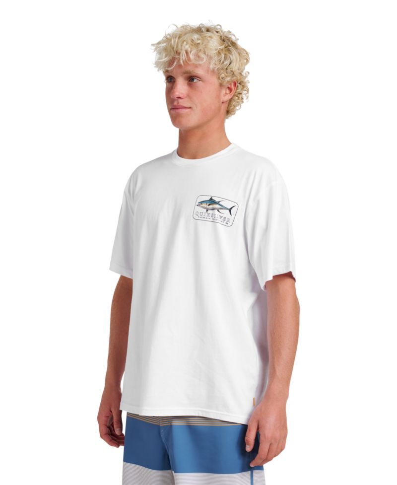 Quiksilver Men's Yellow Finner T-Shirt