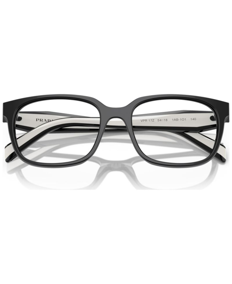 Woman Rectangle Plastic PR 17ZV Eyeglasses