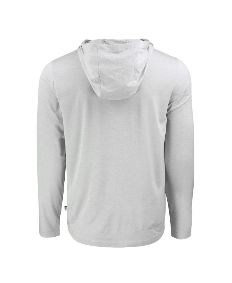 Men's Gray Georgia Tech Yellow Jackets Coastline Epic Comfort Eco Long Sleeve Hoodie
