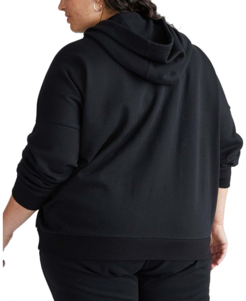 Plus Size Daydream Plush Fleece-Backing Relaxed-Fit Hoodie