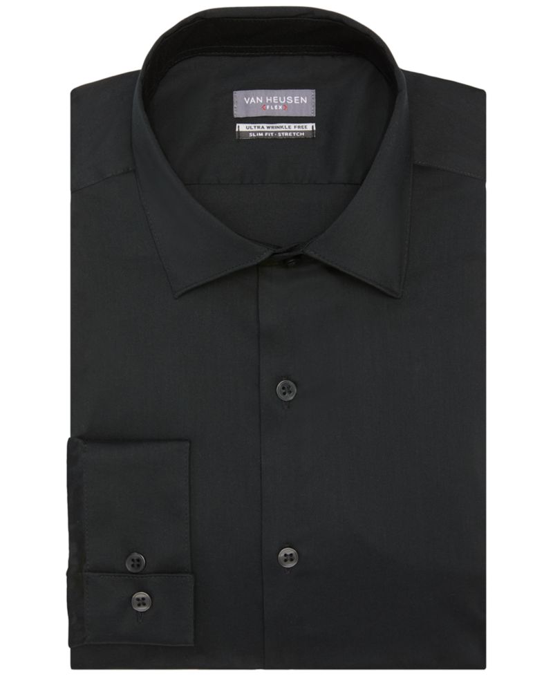 Men's Flex Collar Slim Fit Dress Shirt