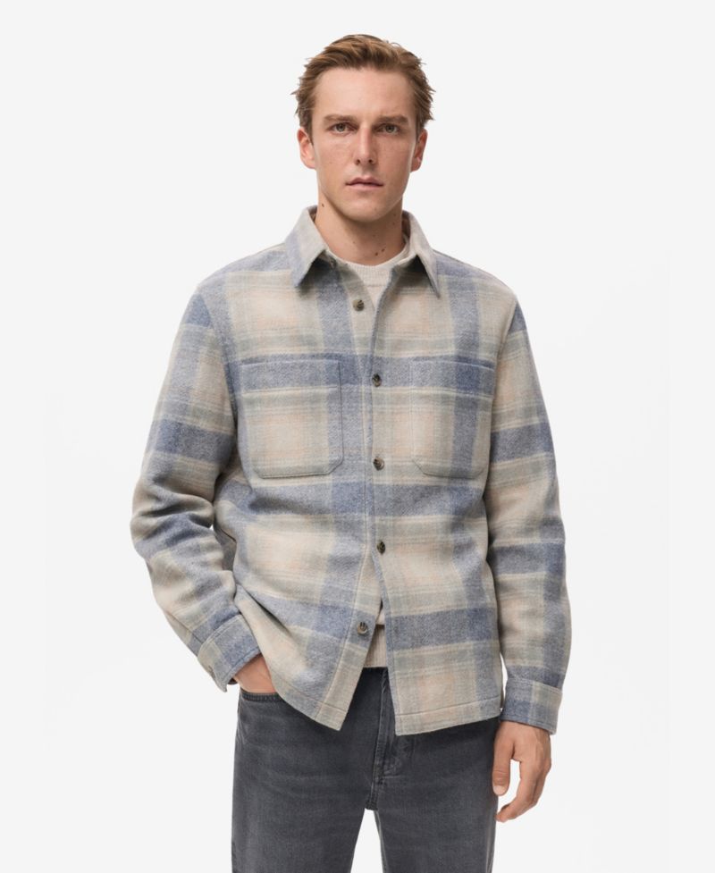 Men's Check Flannel Overshirt