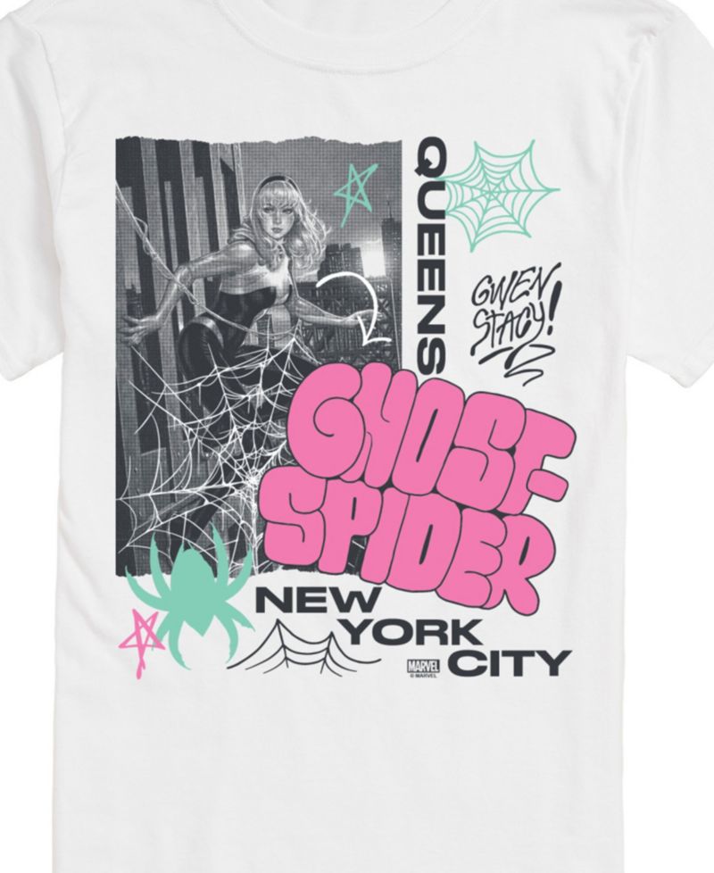 Men's Marvel Ghost Spider Queens Short Sleeve T-Shirt