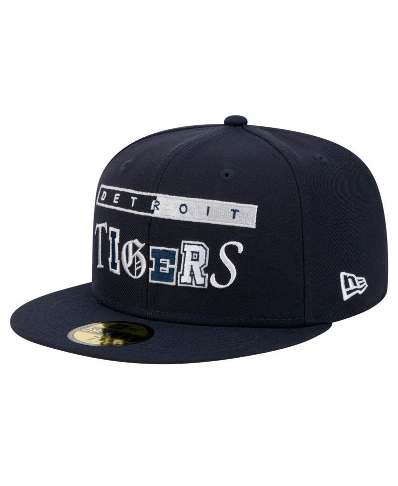 Men's Navy Detroit Tigers Ransom 59FIFTY Fitted Hat