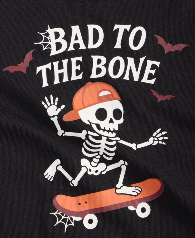 Toddler Boys' 12M-5T Short-Sleeve Bad to The Bone T-Shirt