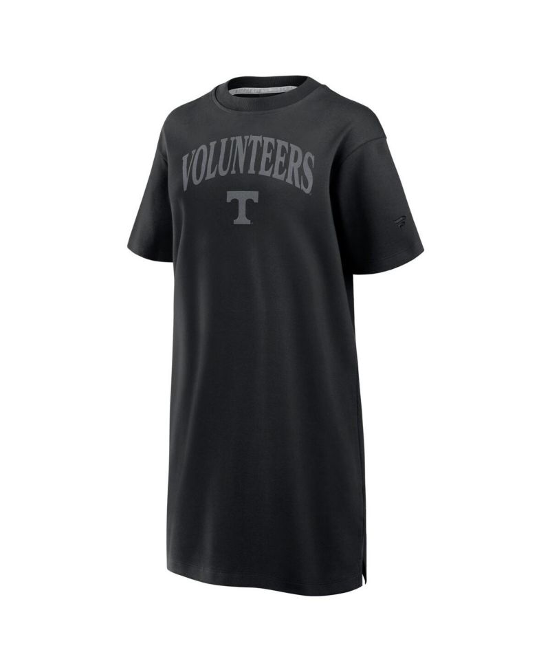 Women's Black Tennessee Volunteers Elements Go Tri-Blend T-Shirt Dress