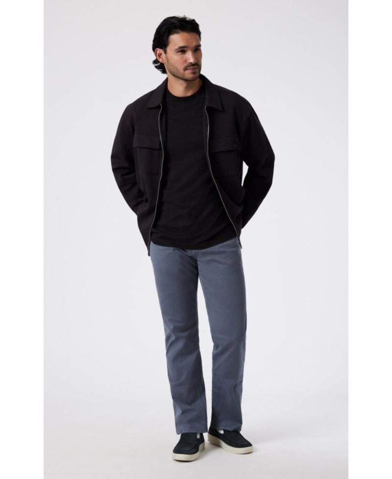 Men's Zach Straight Leg In Sand Casual Twill Pant