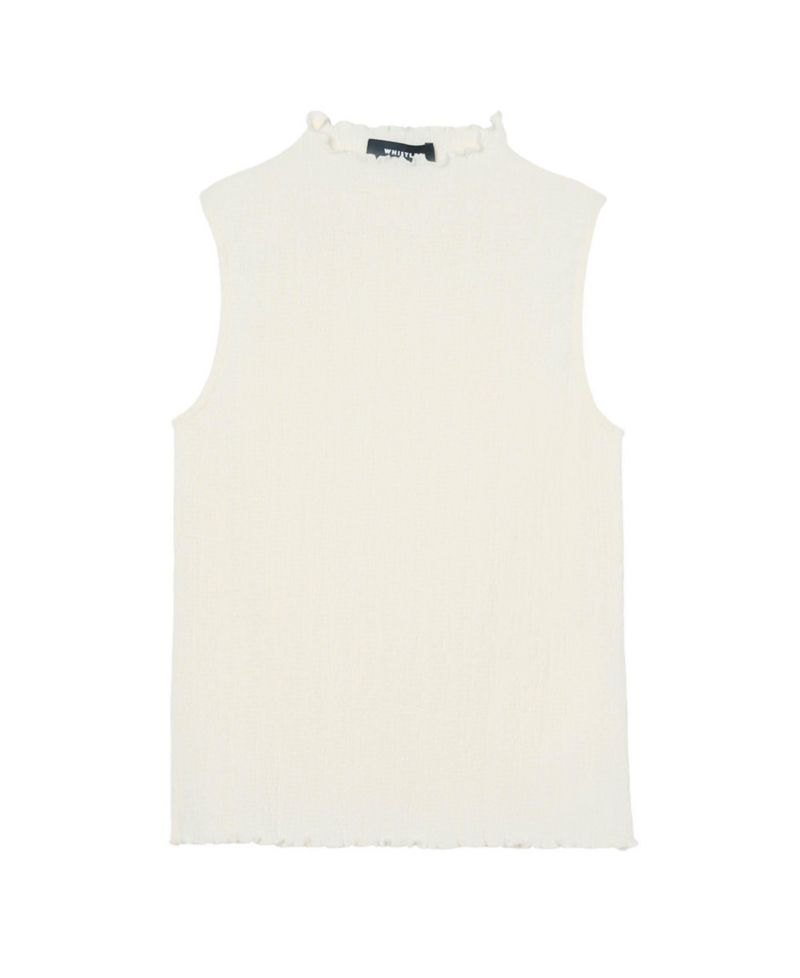 Women's Textured Sleeveless Top