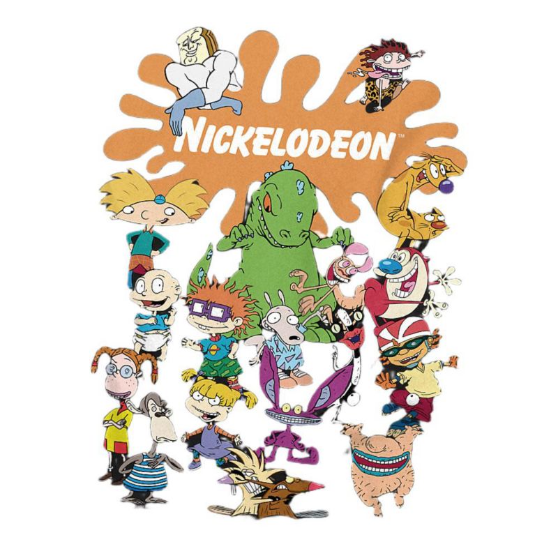 Men's Nickelodeon Brand Nick Splat Group T-Shirt