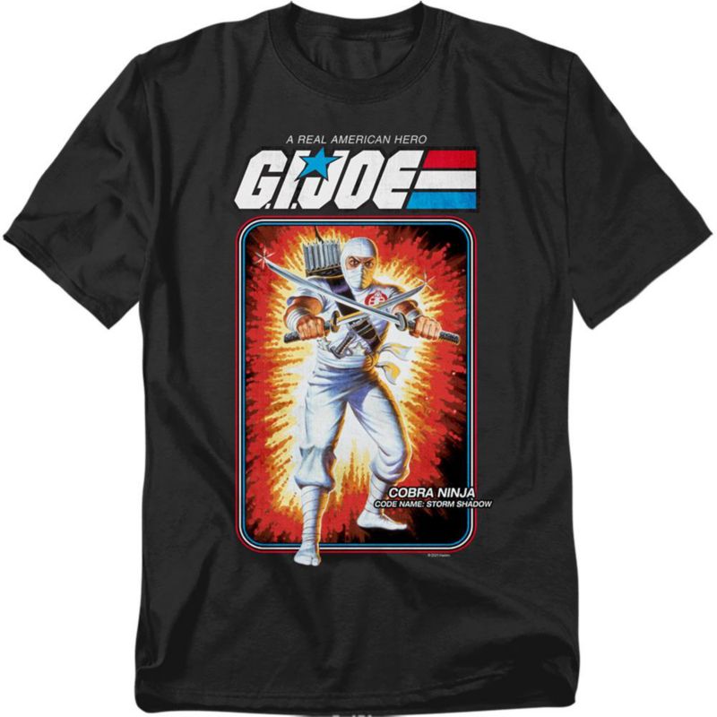 Men's + G.I. Joe Storm Shadow Card T Shirt