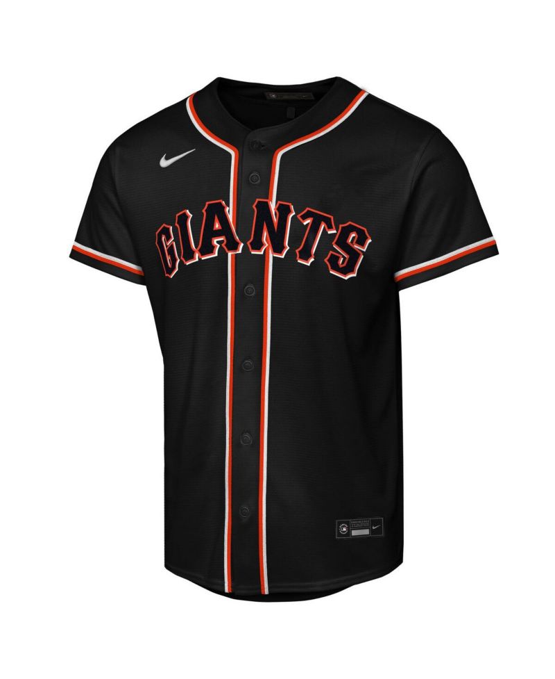 Big Boys and Girls Matt Chapman Black San Francisco Giants Fashion Replica Player Jersey