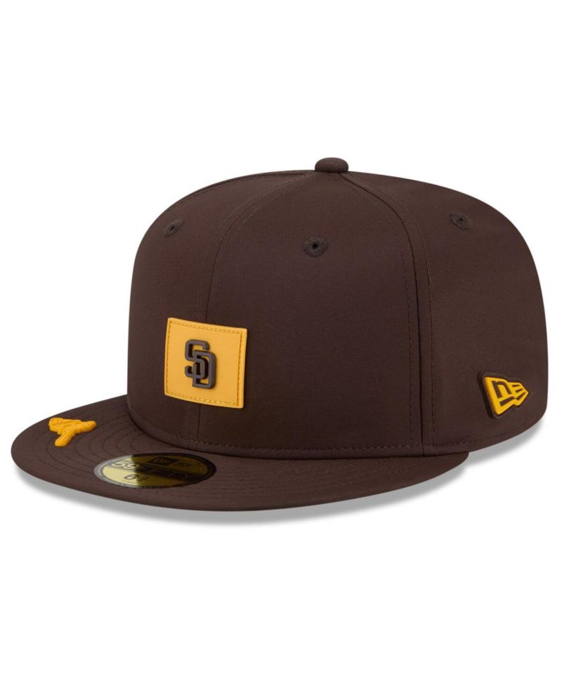 Men's Brown San Diego Padres 2026 Clubhouse 59FIFTY Fitted Hat