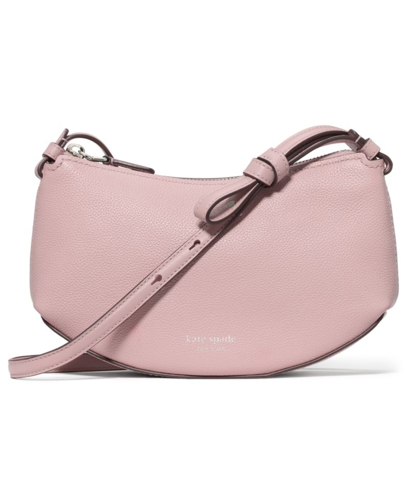 Loop Small Pebbled Leather Crossbody Bag