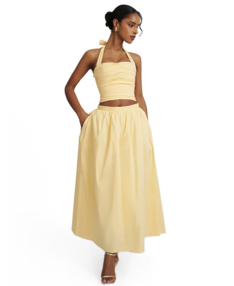 Women's Wina Low-Rise A-Line Maxi Skirt