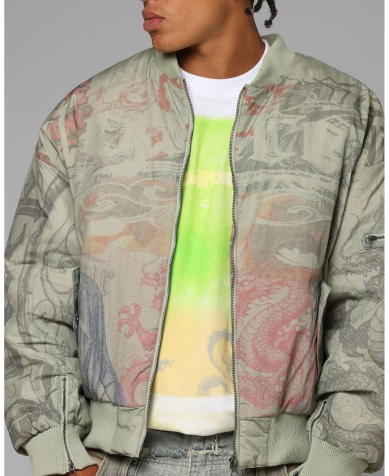 Men's Spray Bomber Jacket