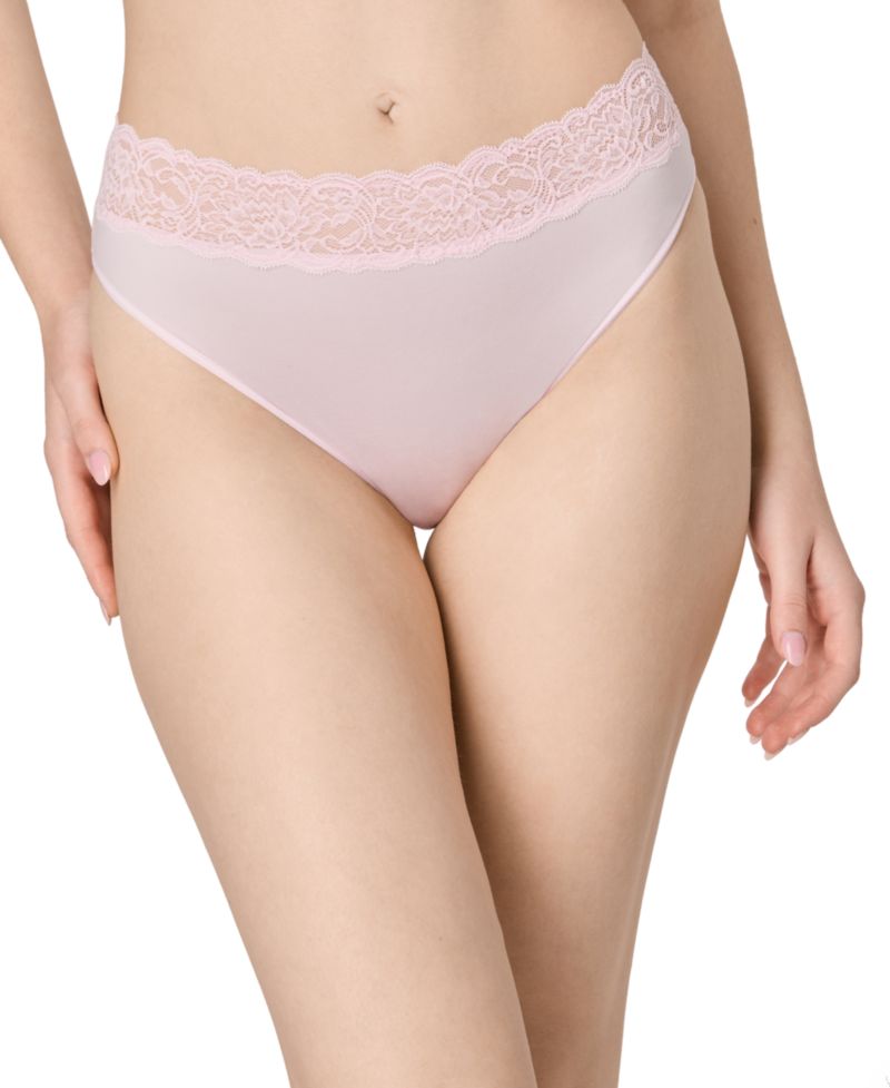 Women's Everyday Pretty Lace Hi Cut Brief Panty DMPLHB