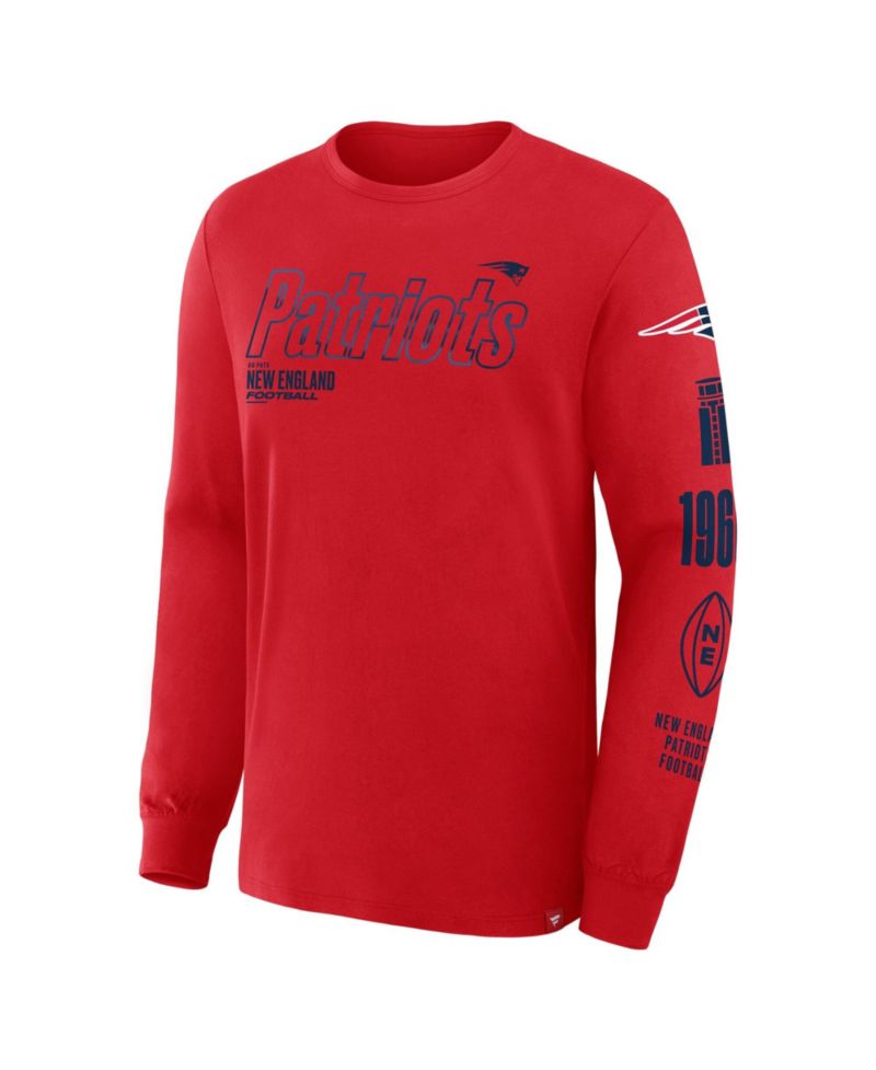 Men's New England Patriots Legacy Long Sleeve Graphic T-Shirt