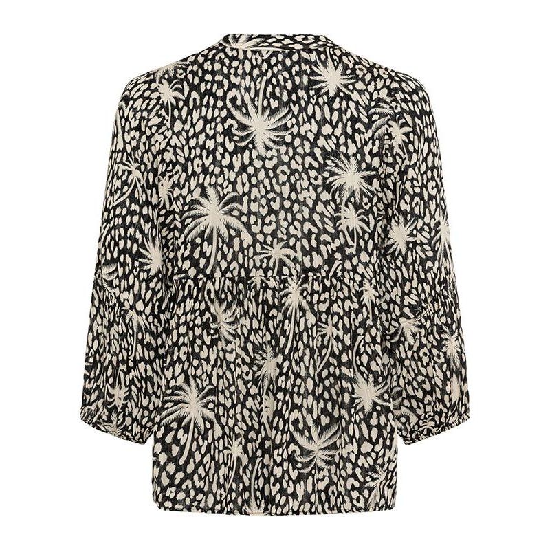 Women's Tropic Mix Print Tunic Blouse