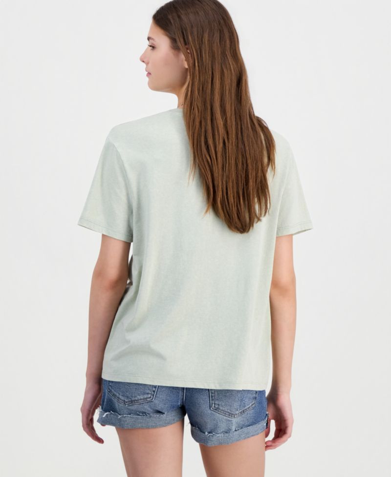 Juniors' The Beatles Mineral-Wash Tee