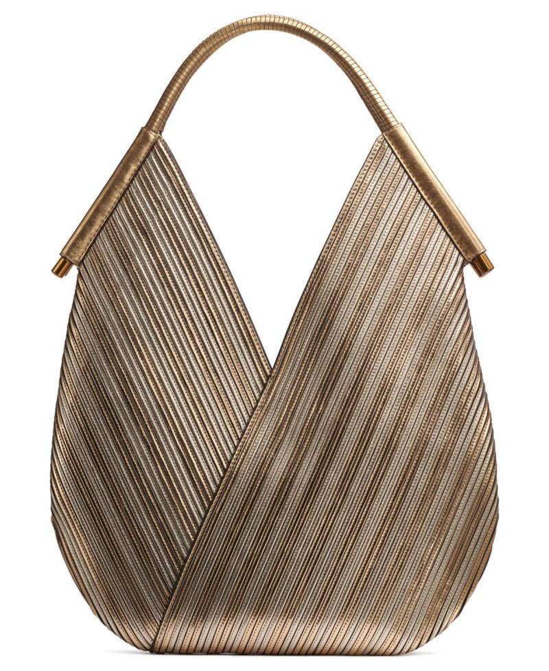 Baldwin Large Metallic Shoulder Bag