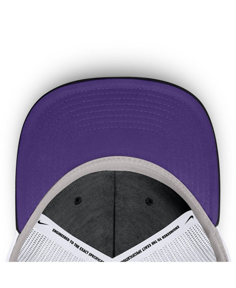 Men's Black Colorado Rockies Primetime Club Adjustable Trucker Hat