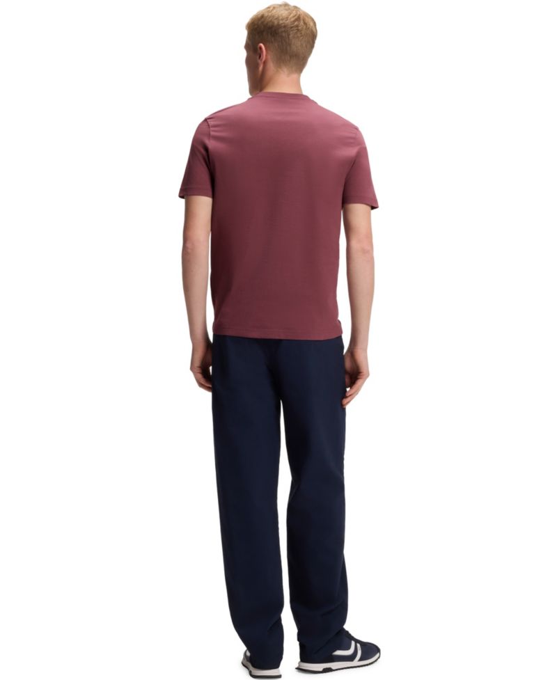 Men's Cotton Logo Print Regular-Fit T-Shirt