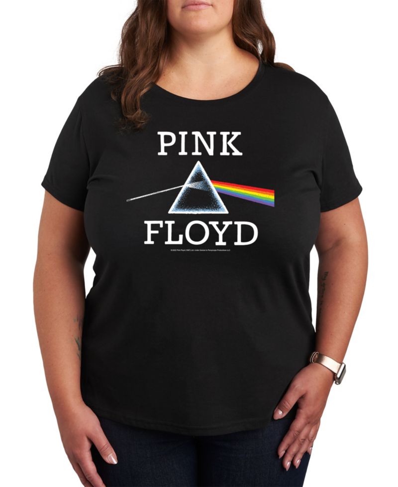 Plus Size Pink Floyd Graphic Pullover T-shirt