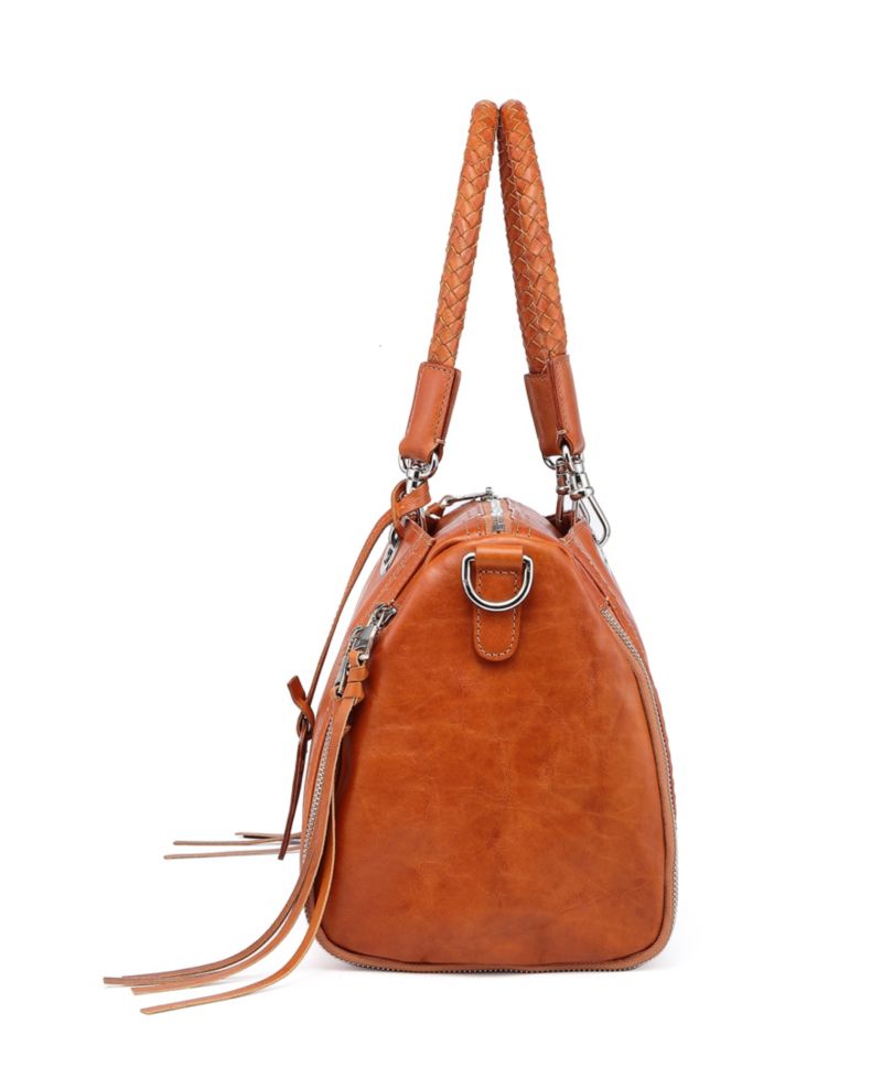 Lily Small Leather Satchel Bag