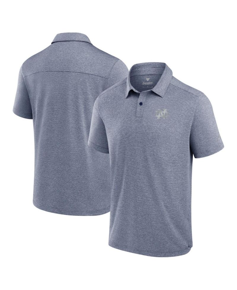 Men's Navy Notre Dame Fighting Irish Performance Polo Shirt