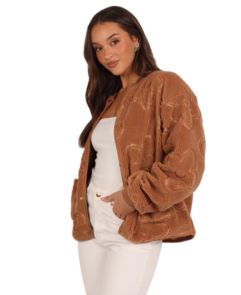 Women's Lasky Flower Pattern Button Down Jacket