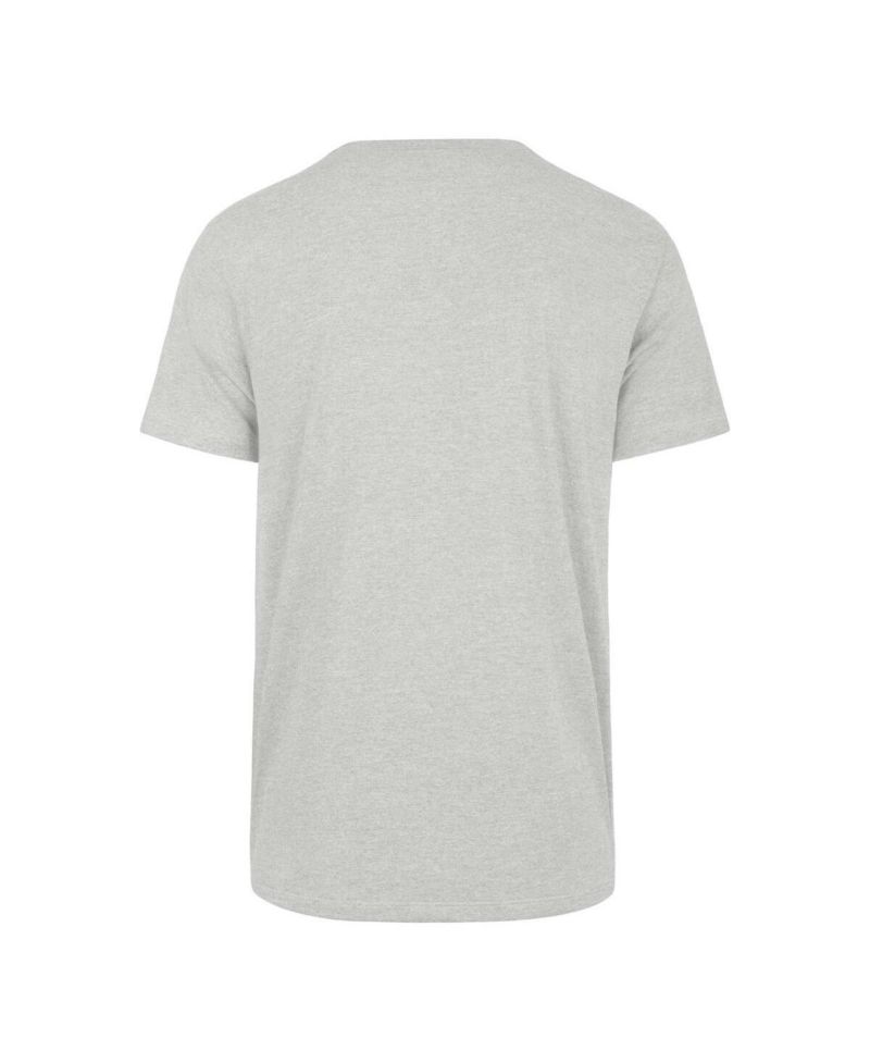 Men's Gray Distressed Miami Dolphins Downburst Franklin T-shirt