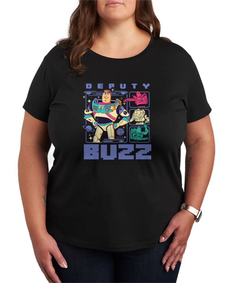 Plus Size Toy Story 5 Deputy Buzz Short-Sleeve Graphic T-Shirt