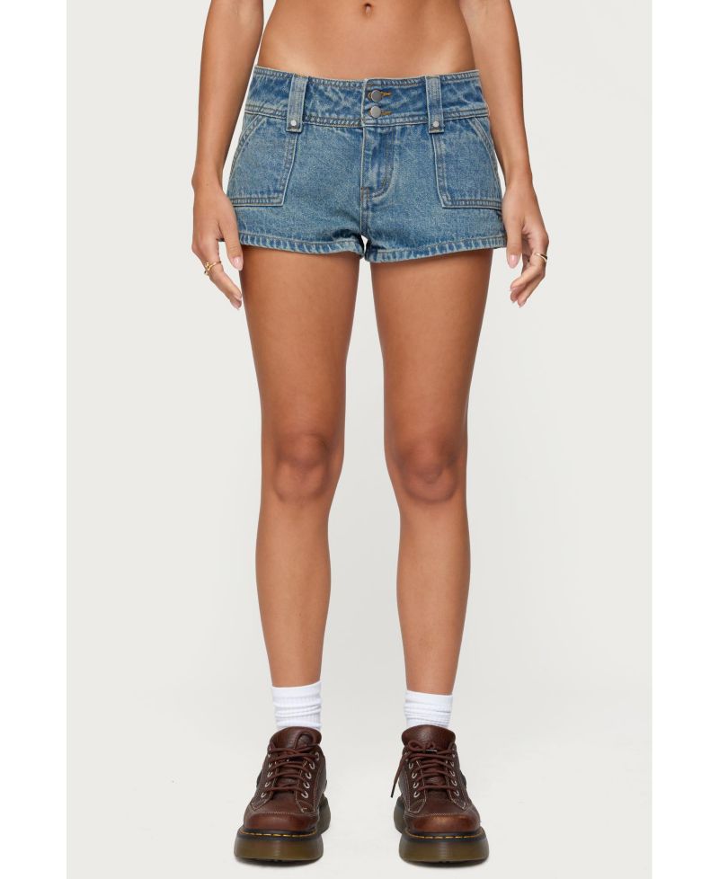 Women's Keinan Low Rise Denim Shorts