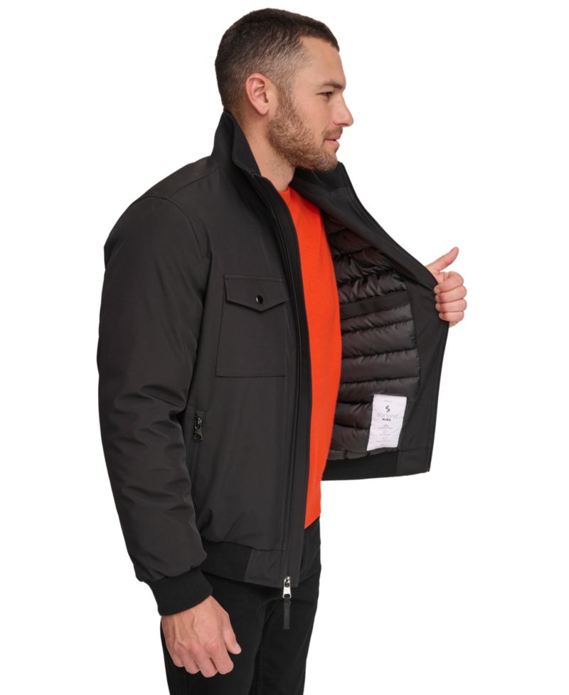 Men's Flex Tech Water-Resistant Bomber Jacket