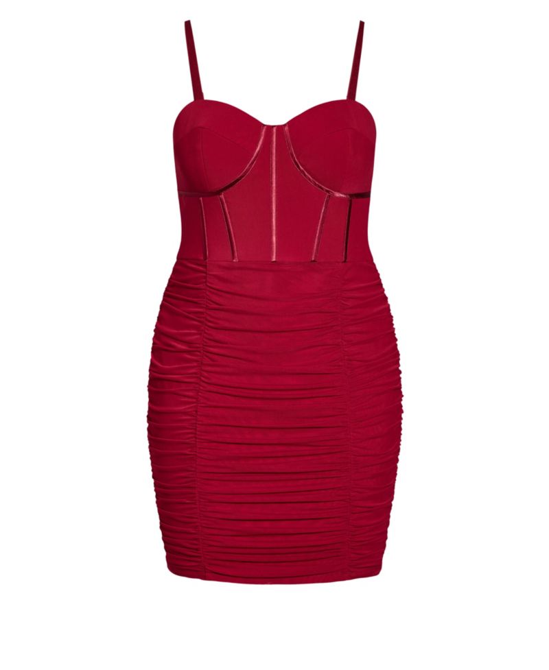 Women's Plus Size Girly Mesh Dress