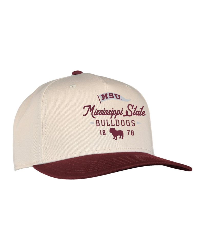 Men's and Women's Cream Mississippi State Bulldogs The 1995 Adjustable Hat
