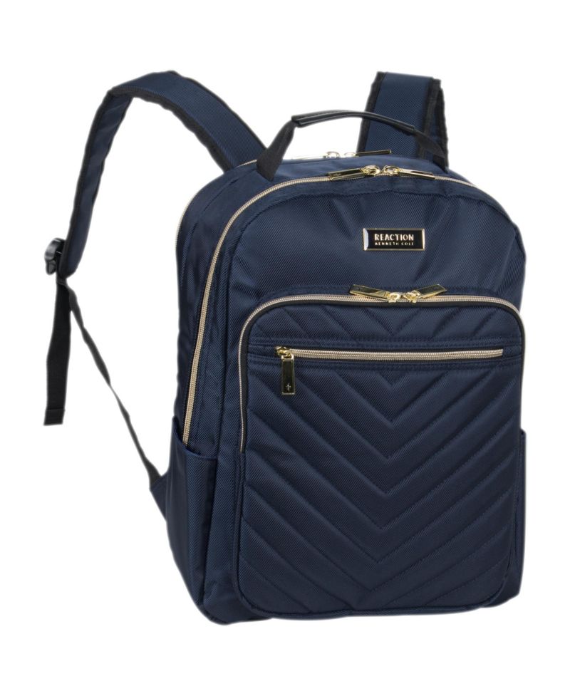 Chelsea Women's Chevron Quilted 15-Inch Laptop & Tablet Fashion Travel Backpack