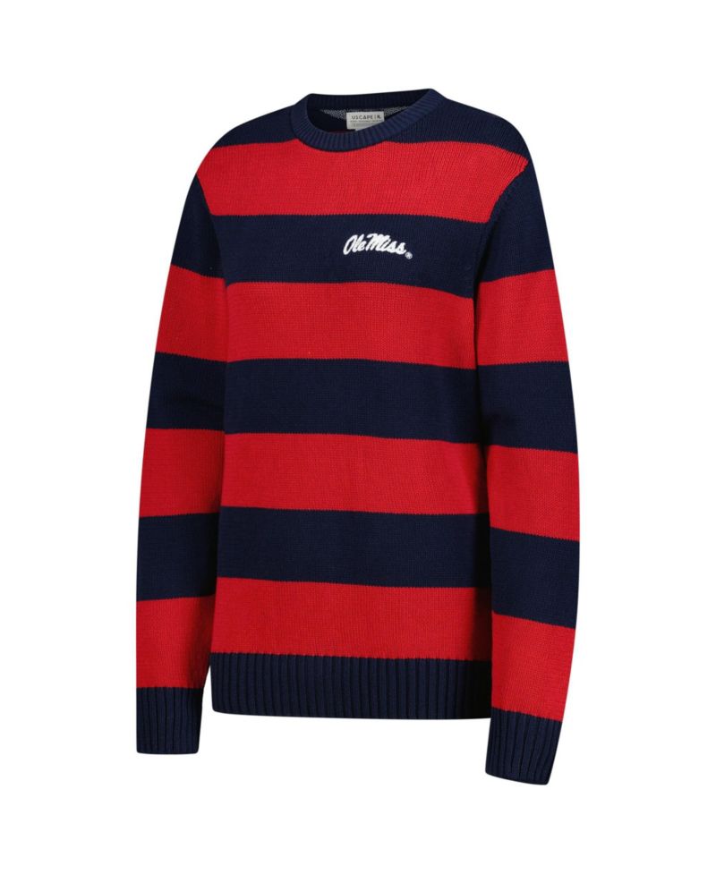 Men's and Women's Navy Ole Miss Rebels Renew Knit Stadium Sweater