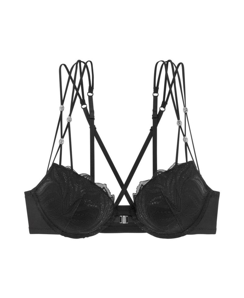 Women's Strappy Removable Pads Push-Up Padded Push-Up Bra