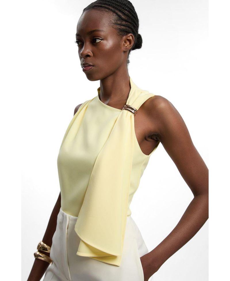 Women's Tailored Drape Top