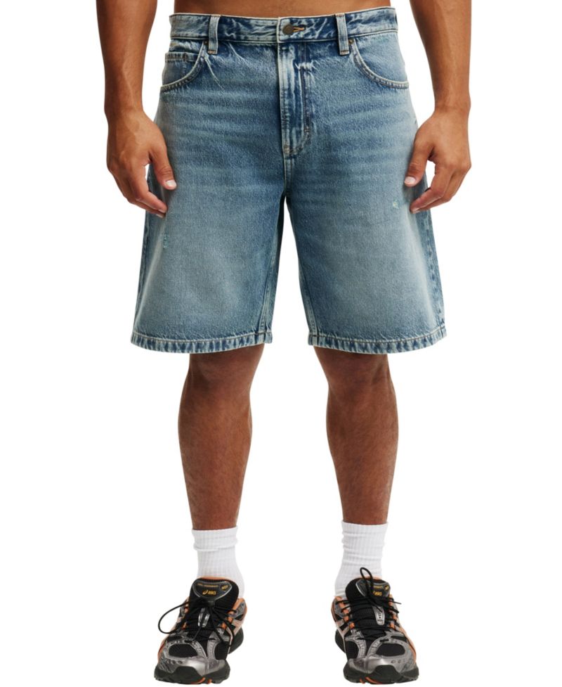 Men's Baggy Denim Shorts
