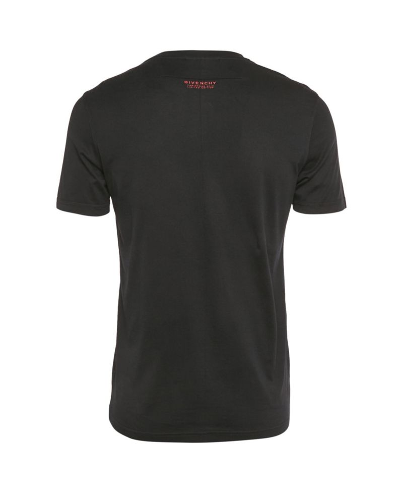 Men's Cross Print Jersey Crewneck T-Shirt