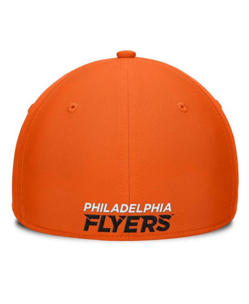 Men's Orange Philadelphia Flyers Core Primary Logo Flex Hat