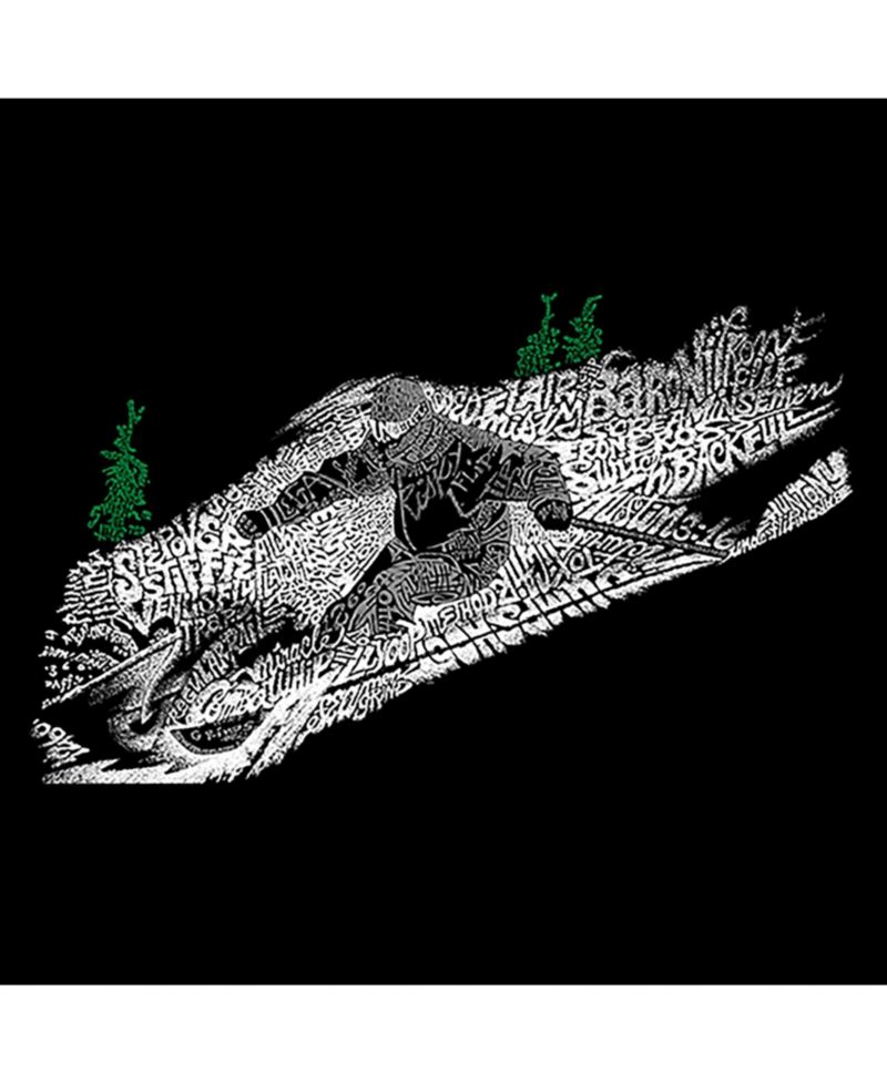 Men's Word Art - Ski T-Shirt