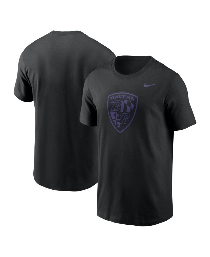 Men's Black Baltimore Ravens Clutch Player T-Shirt